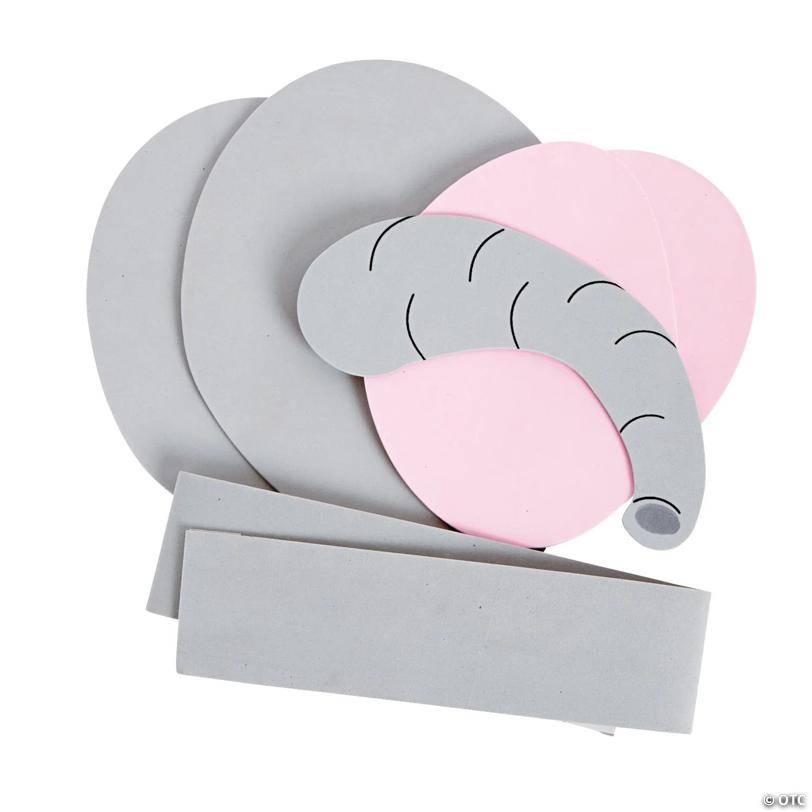 Elephant Headband Craft Kit - Makes 12