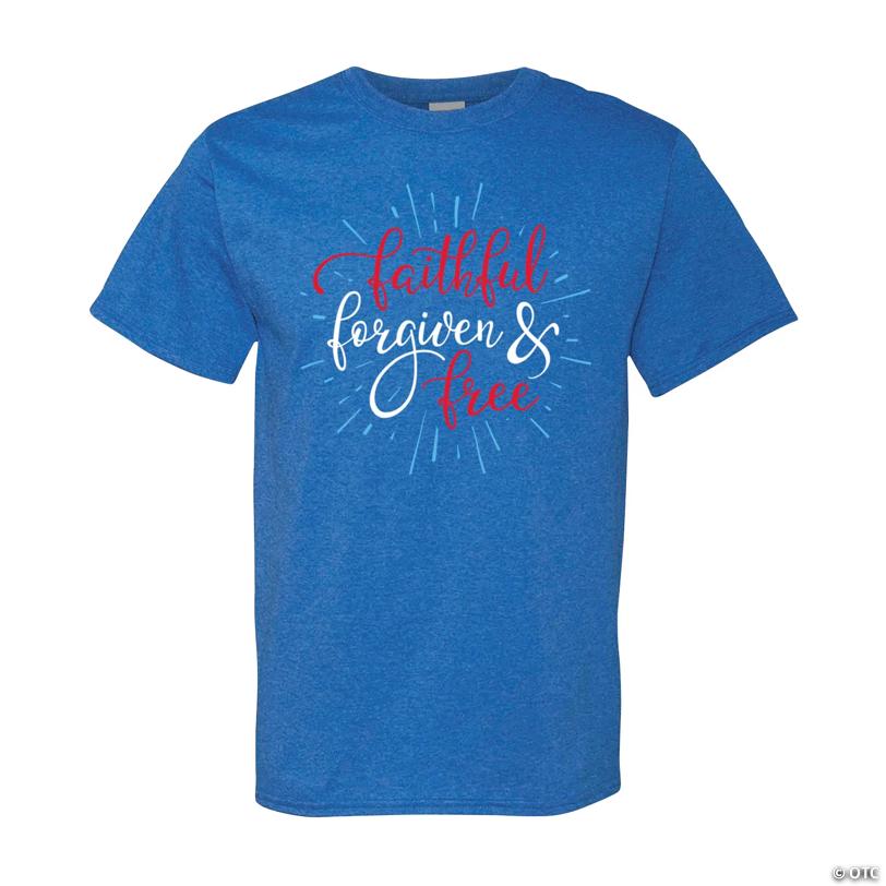 Faithful, Forgiven & Free  Adult's T-Shirt