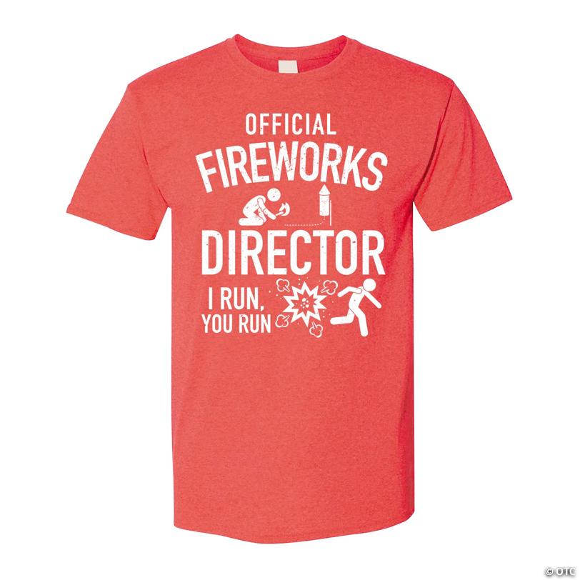 Fireworks Director  Adult's T-Shirt
