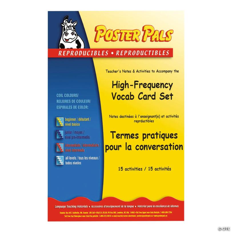 French High-Frequency Vocabulary Card Set
