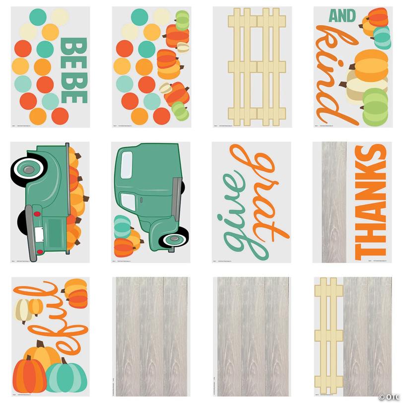 Give Thanks Bulletin Board Set - 11 Pc.