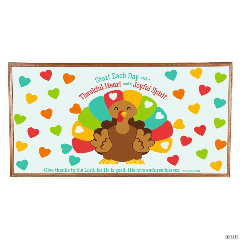 Give Thanks to the Lord Bulletin Board Set - 31 Pc.