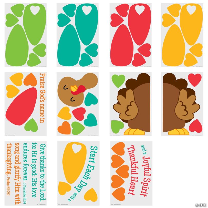 Give Thanks to the Lord Bulletin Board Set - 31 Pc.