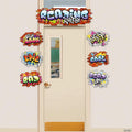 Graffiti Reading Rules Door Decorating Kit