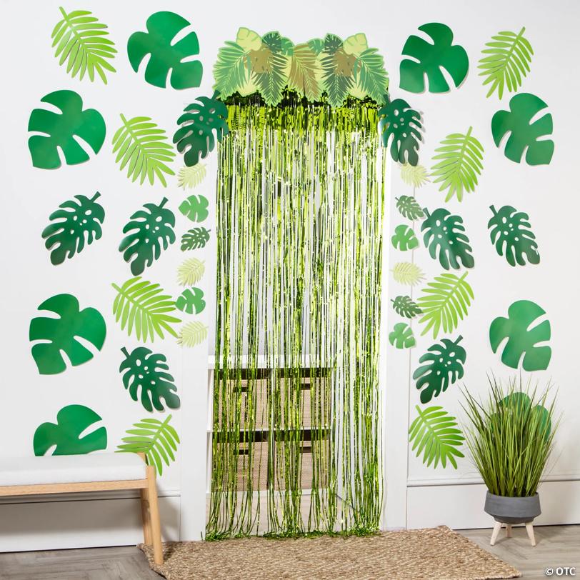 Green Jungle Classroom Door Decorating Kit - 26 Pc.