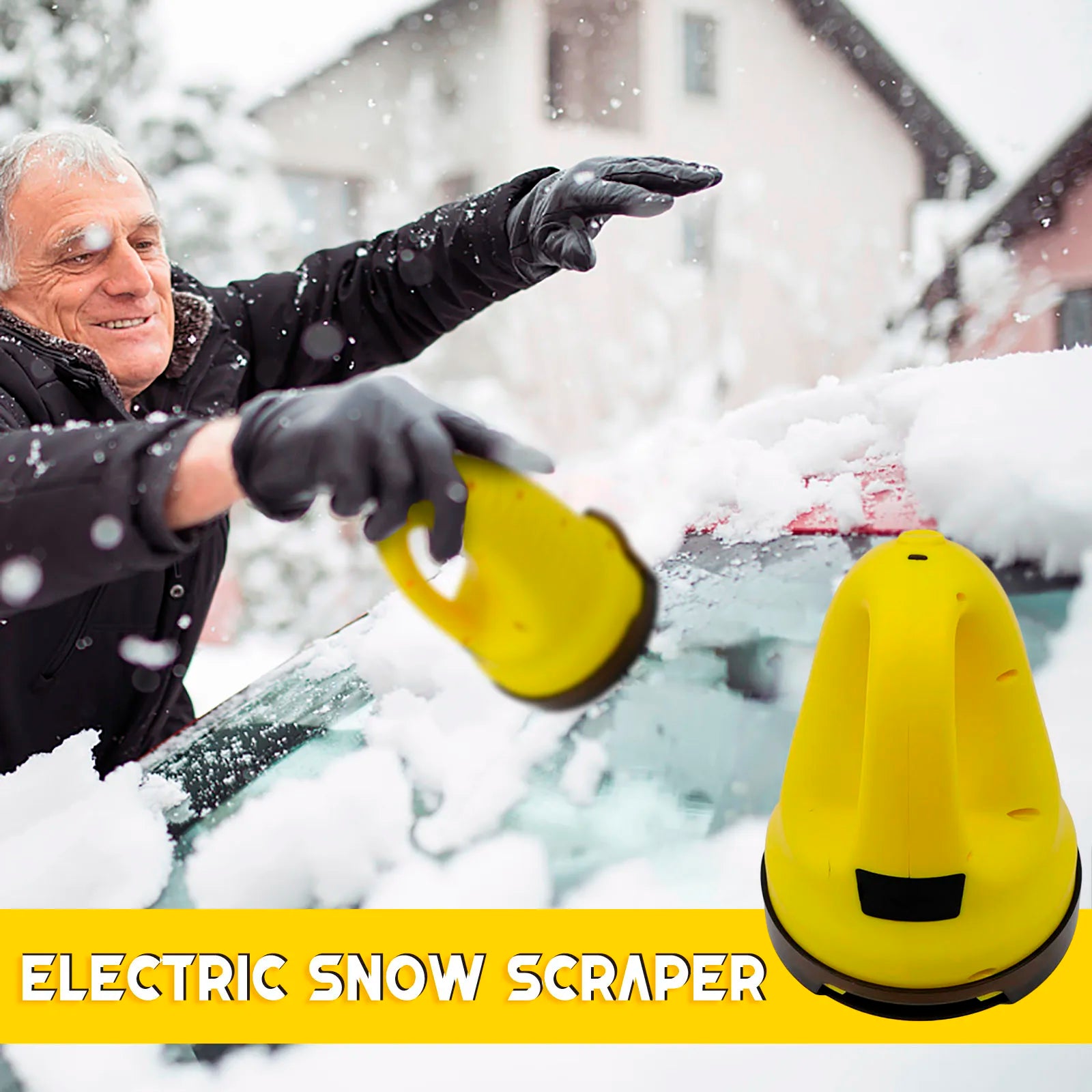 USB Car Ice Scraper Electric Heated Snow Removal Windshield Glass Defrost Clean Tools Auto Car Window Windshield Car ice scraper