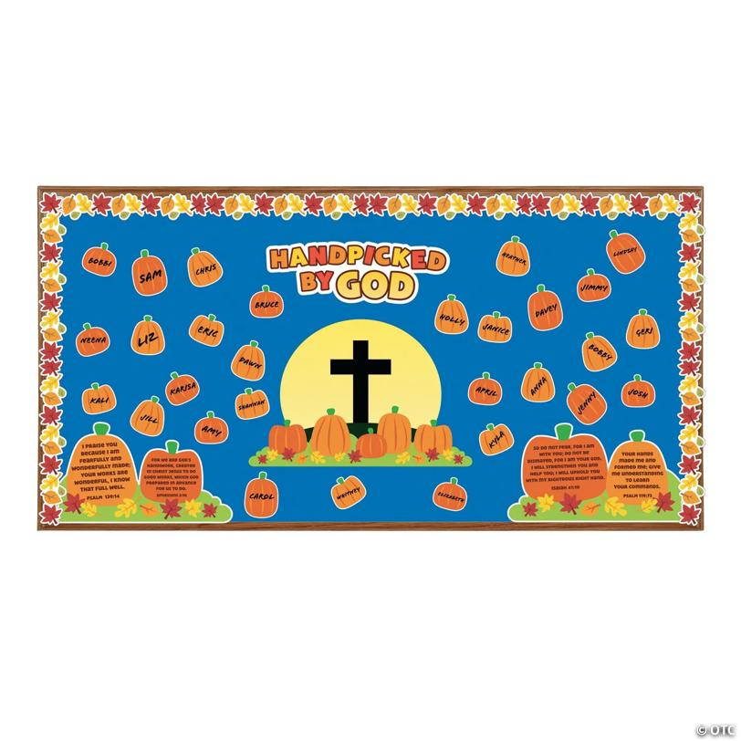 Handpicked by God Bulletin Board Set - 11 Pc.