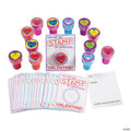 Heart Stampers Valentine Exchanges with “Stamp of Approval” Card for 24