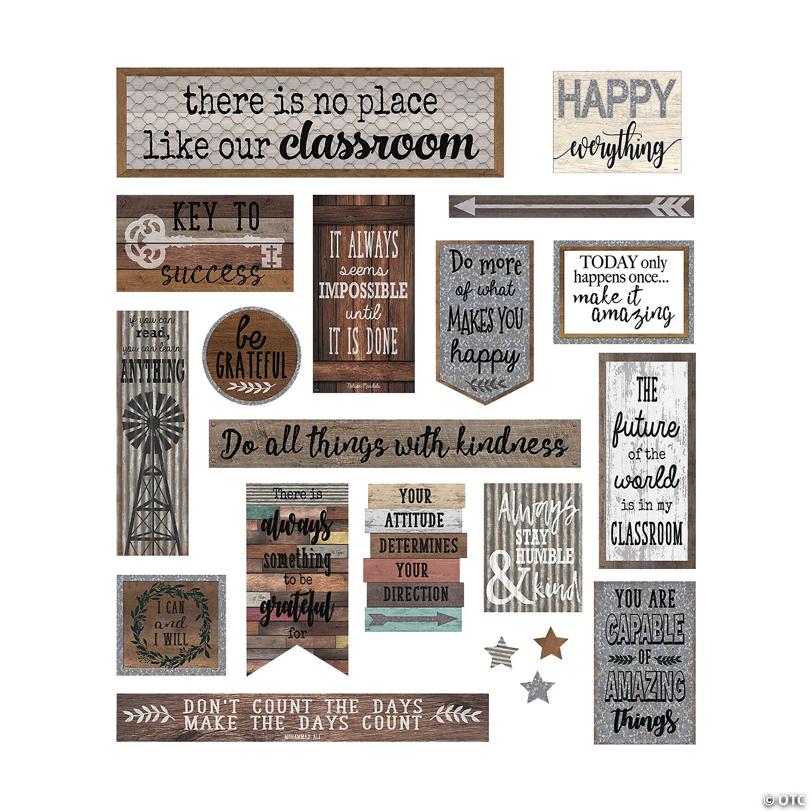 Home Sweet Classroom Mini Bulletin Board Set - 20 Pc.
