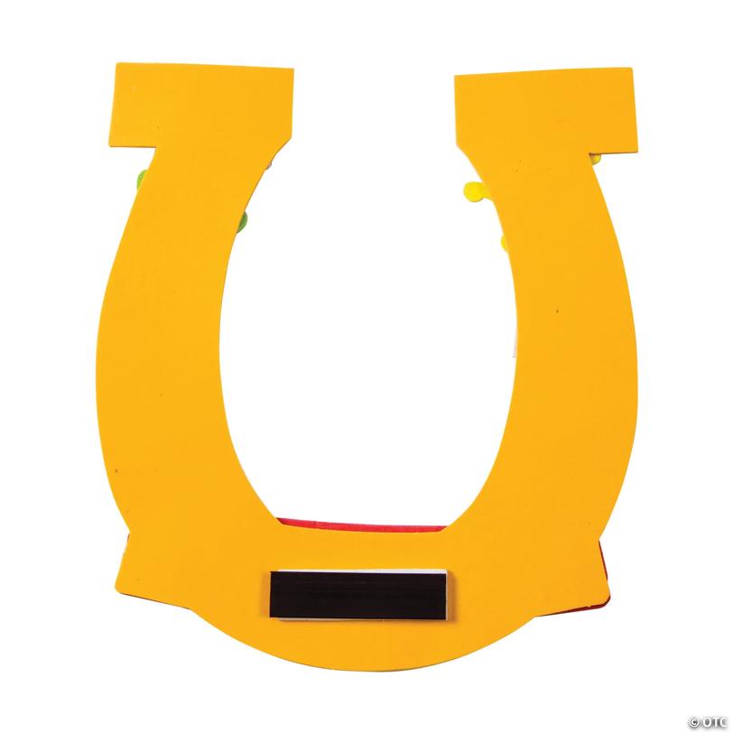 Horseshoe Picture Frame Magnet Craft Kit - Makes 12