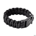Large Black Paracord Bracelets - 6 Pc. | Elite Festo