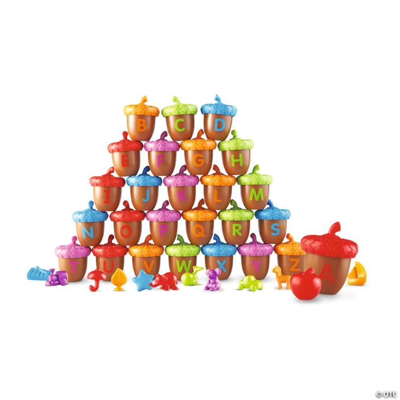 Learning Resources Alphabet Acorns Activity Set
