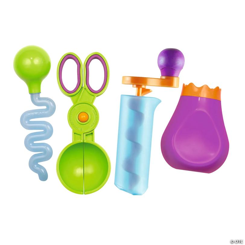 Learning Resources Sand & Water Fine Motor Tool Set- 4 Pc.