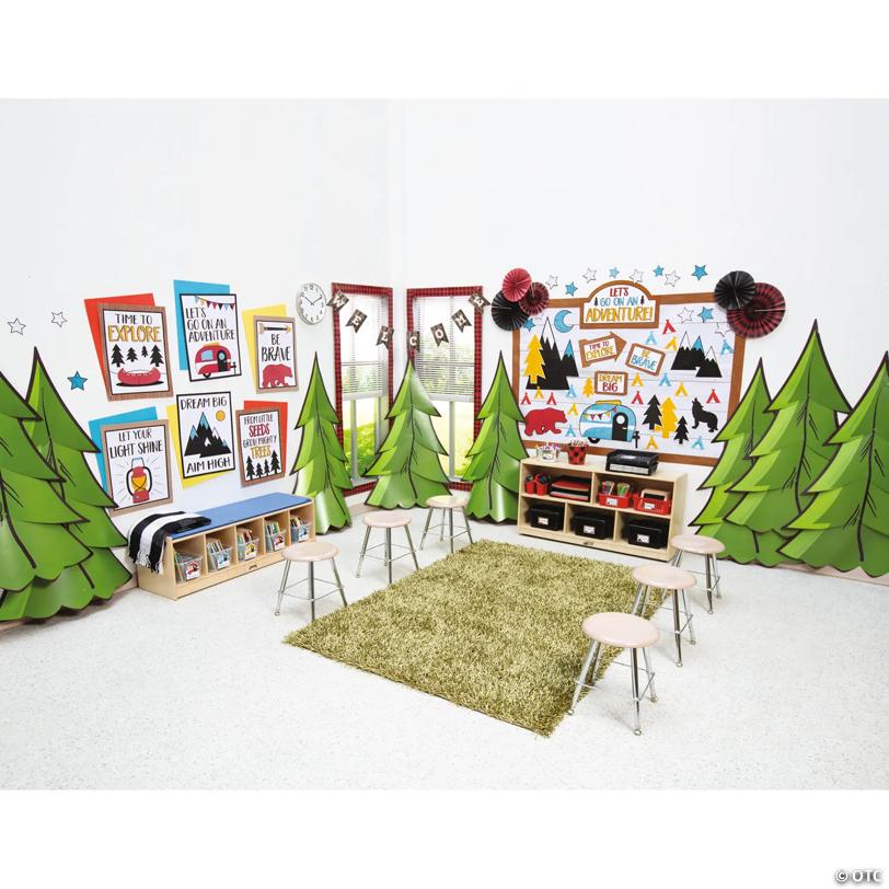 Let’s Go on an Adventure Classroom Decorating Kit - 141 Pc.