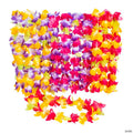 Mahalo Floral Polyester Leis - 12 Pc. | Elite Festo