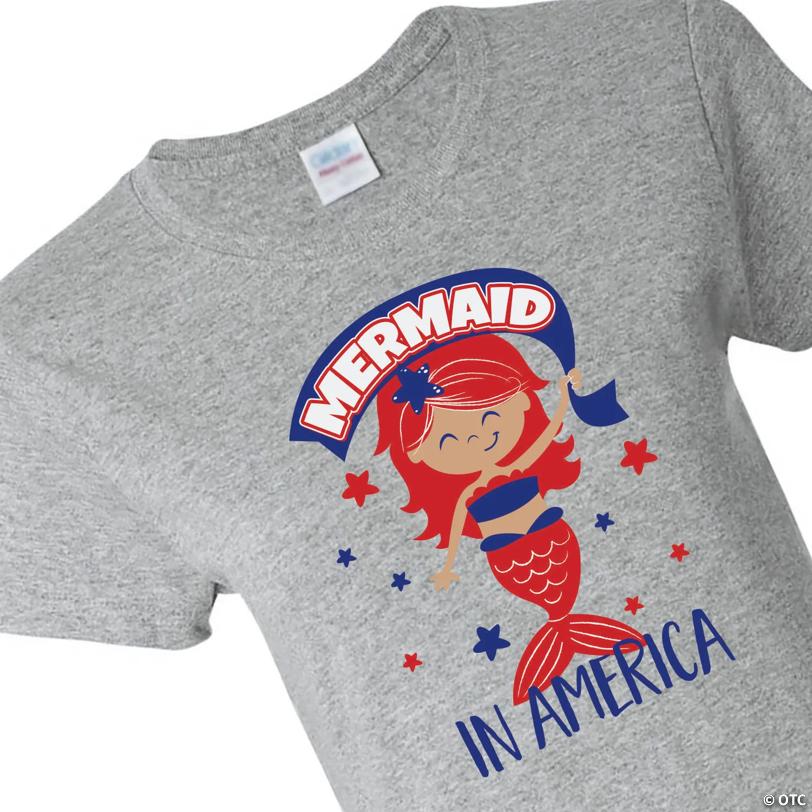 Mermaid in America Youth T-Shirt Elite Festo