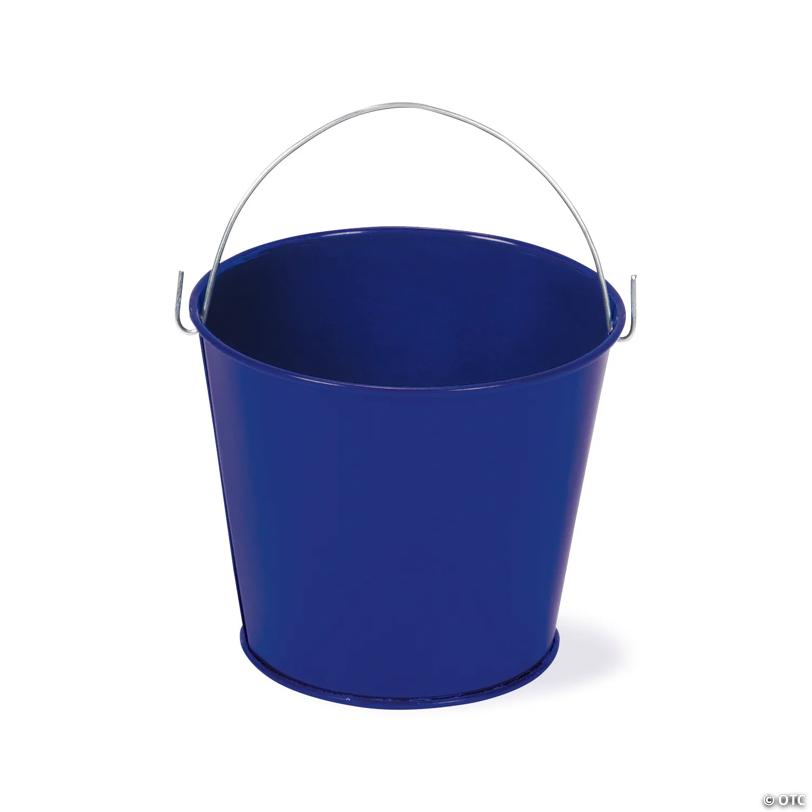 Mini Blue Favor Pails - 12 Pc. | Elite Festo