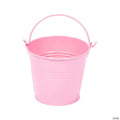 Mini Pink Favor Pails - 12 Pc. | Elite Festo