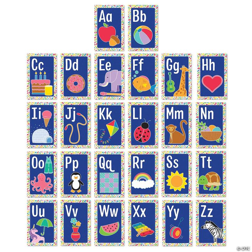 Mini Posters: Alphabet Cards Poster Set