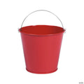 Mini Red Favor Pails - 12 Pc. | Elite Festo