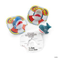 Mini Shark Finger Puppet Valentine Exchanges with Card for 12