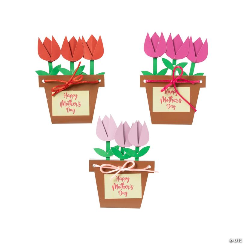 Mother’s Day Flower Bouquet Card Craft Kit - Makes 12