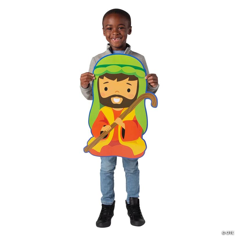 Nativity Christmas is Bright Classroom Bulletin Board Set - 55 Pc.