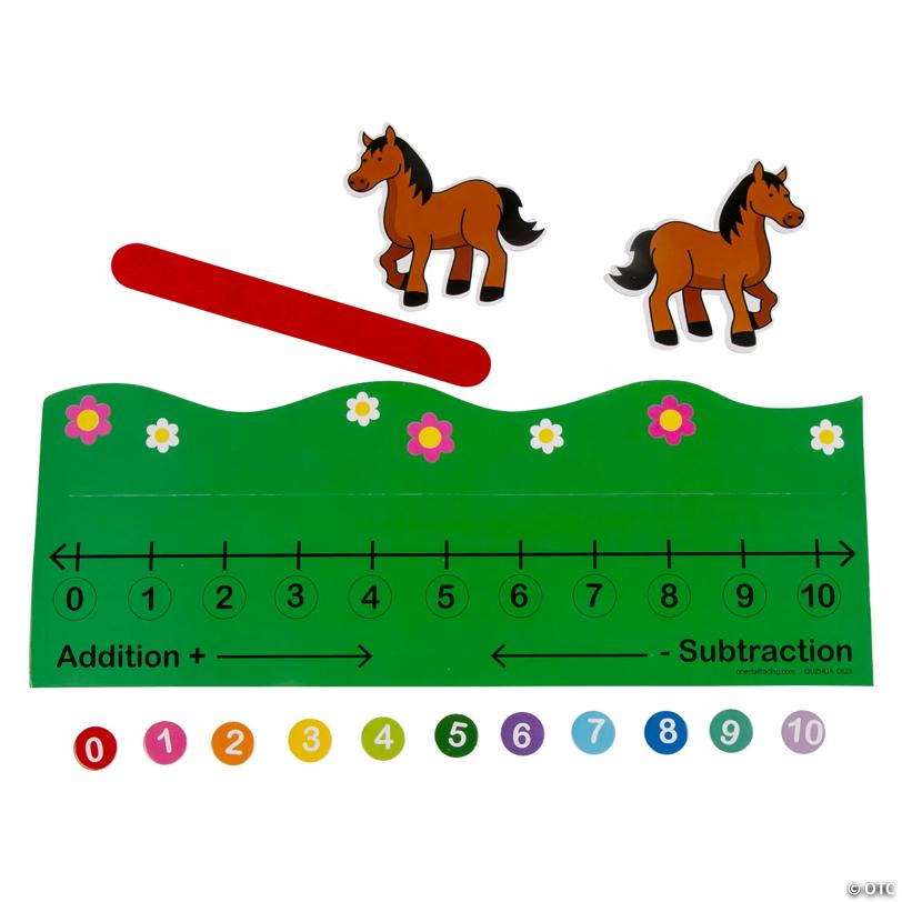 Number Line Educational Craft Kit - Makes 12
