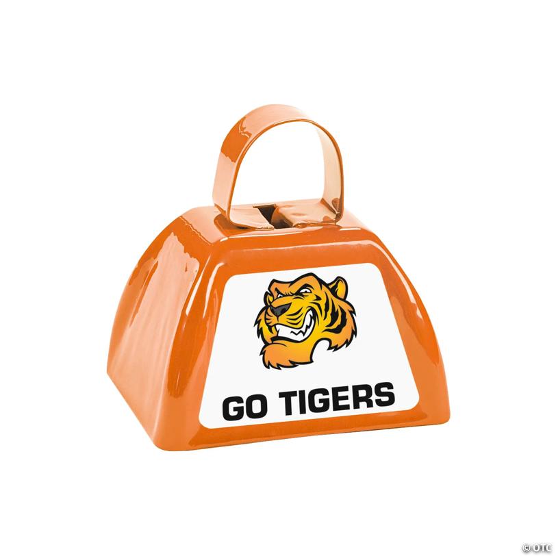 Orange Team Spirit Custom Photo Cowbells - 12 Pc. | Elite Festo