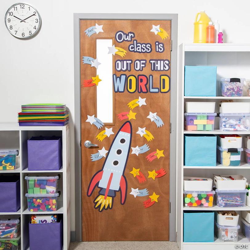 Outer Space Classroom Door Decorating Kit - 44 Pc.