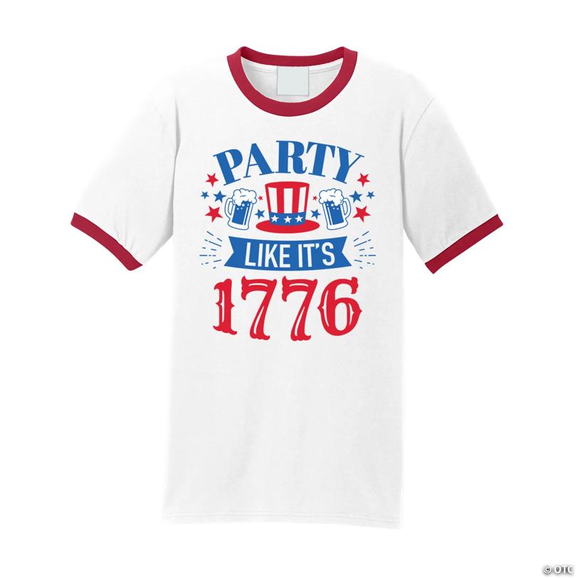 Party Like's 1776  Adult's T-Shirt