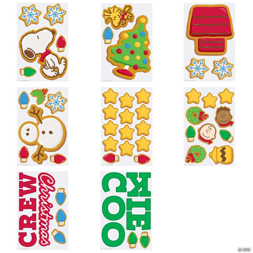 Peanuts® Charlie Brown & Snoopy Christmas Classroom Bulletin Board Set - 57 Pc.