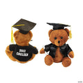 Personalized Graduation Stuffed Bear - Black | Elite Festo