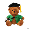 Personalized Graduation Stuffed Bear - Green | Elite Festo