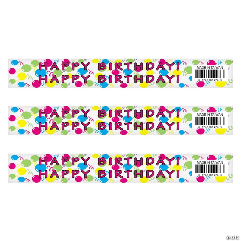 Personalized Happy Birthday Pencils - 24 Pc.