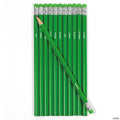 Personalized Multi Name Green Pencils - 24 Pc.
