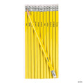 Personalized Multi Name Yellow Pencils - 24 Pc.