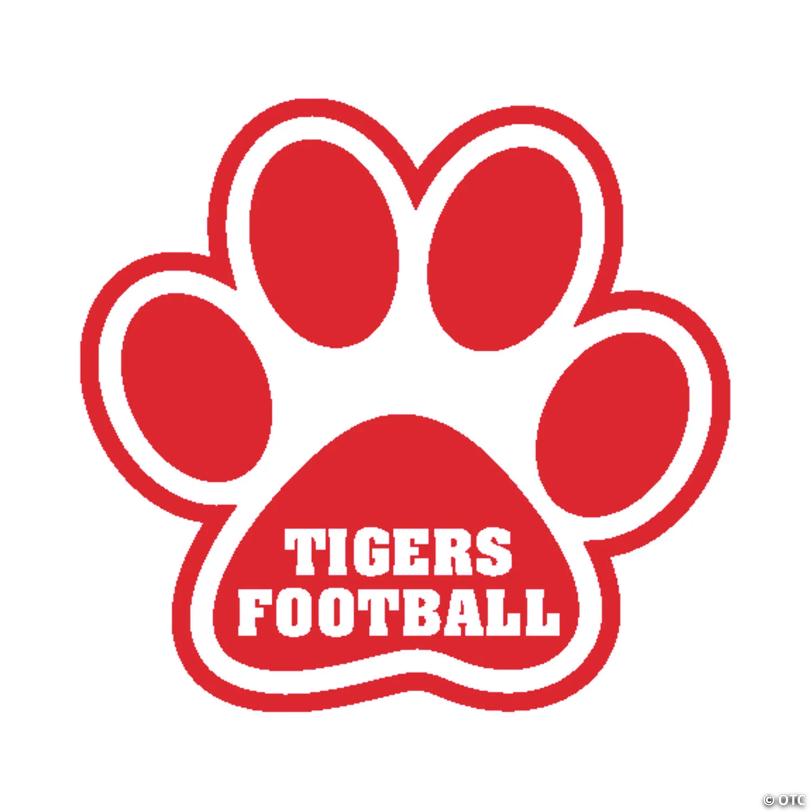 Personalized Team Spirit Paw Print Magnets - 12 Pc.
