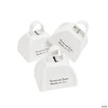 Personalized White Cowbells - 12 Pc. | Elite Festo