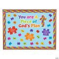 Piece of God’s Plan Bulletin Board Set - 48 Pc.