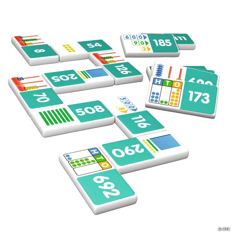Place Value Dominoes Set - 28 Pc.