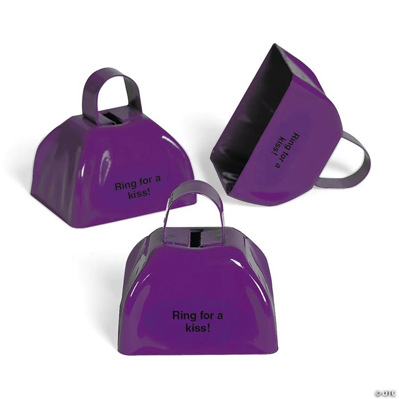 Purple Personalized Cowbells - 12 Pc. | Elite Festo