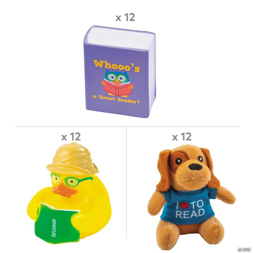 Reading Toy Giveaway Kit - 36 Pc.