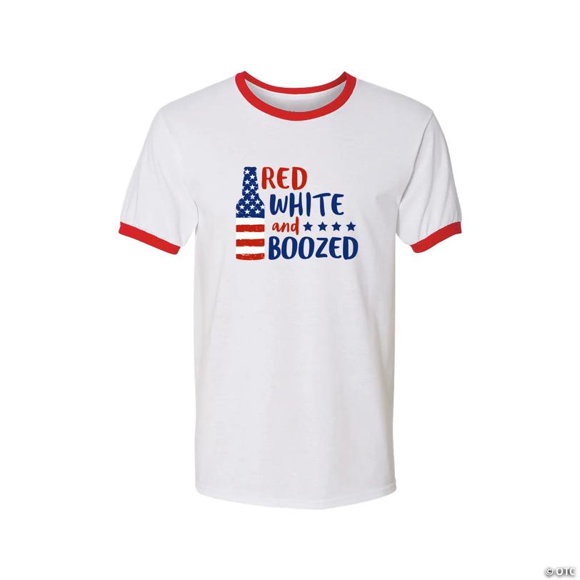 Red White & Boozed Adult’s T-Shirt Elite Festo
