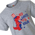 Red, White & Rawr Youth T-Shirt Elite Festo