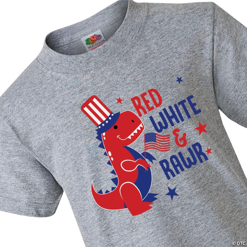 Red, White & Rawr Youth T-Shirt Elite Festo