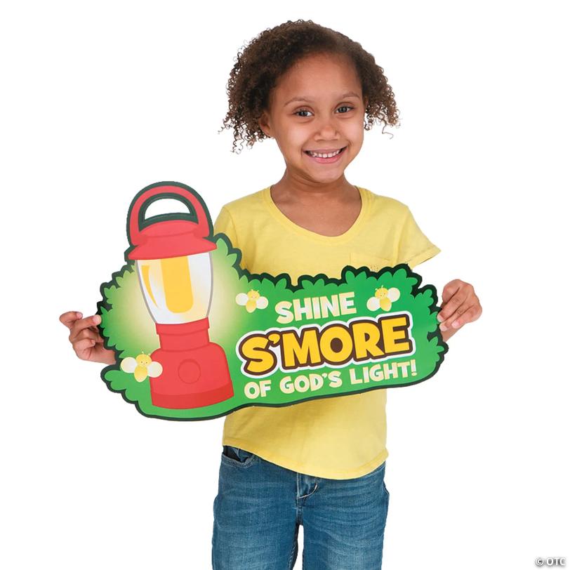 Religious Jesus Loves You S’More Classroom Bulletin Board Set - 103 Pc.