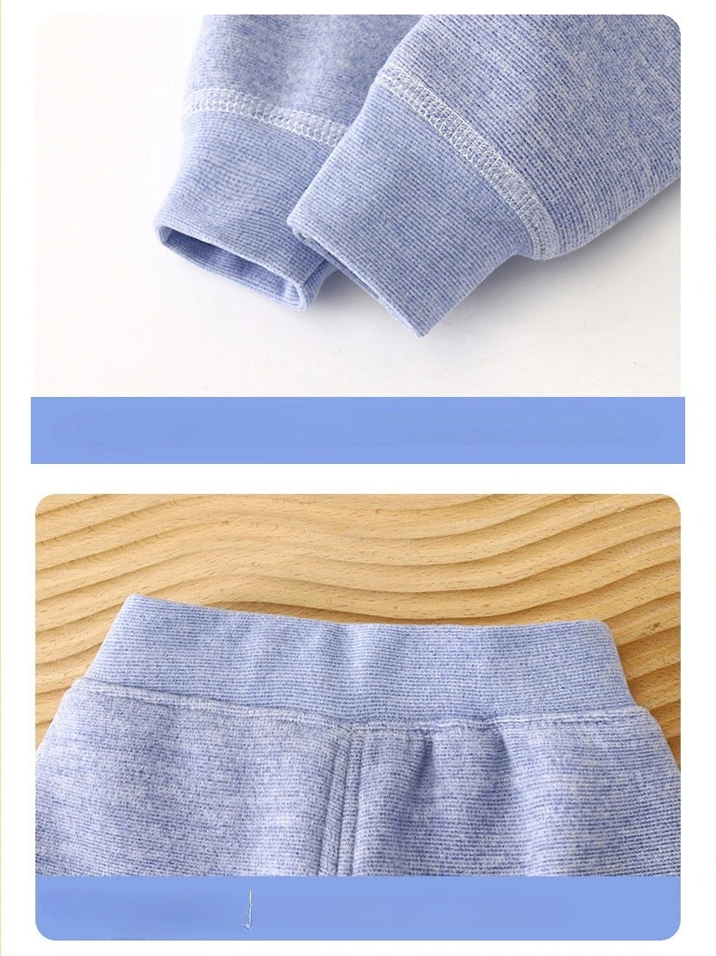 Children's Pant for Boys Girls Baby Trousers Autumn and Winter Thermal Pants for Kids Thickened Leggings