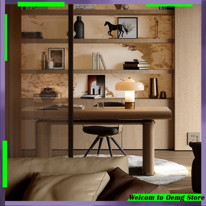 Professional Computer Desk Students Ideal Study Spaces Work Corners Ergonomic Sleek Design Mesa Para Computador Decoration