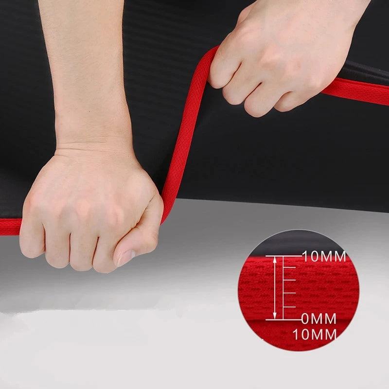 10mm Extra Thick Yoga Mats for Beginners anti-slip Exercise Mats for GYM Fitness Pilates Meditation Pads Home gym Workout Mats